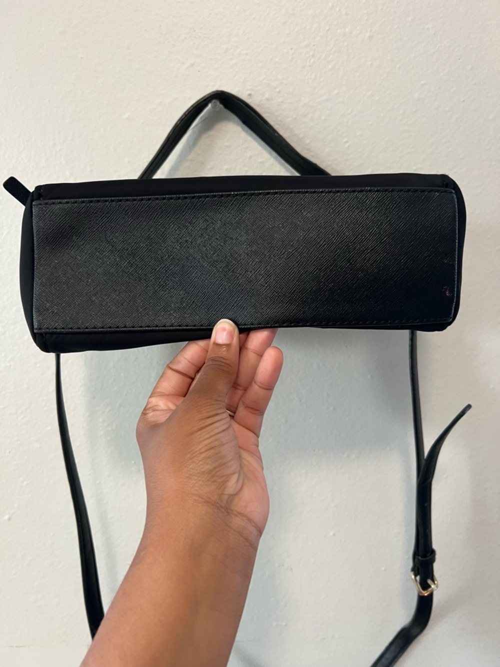 Kate Spade Black Nylon Shoulder Bag Crossbody Miri - Picture 4 of 9
